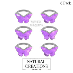 925 Sterling Silver Ring Butterfly Shape Natural Cab Gemstone Bezel Setting Handmade Jewelry