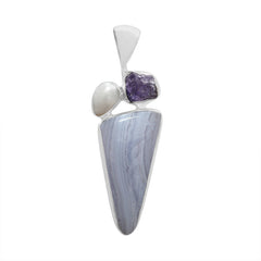 Blue Lace Agate D18-1-1