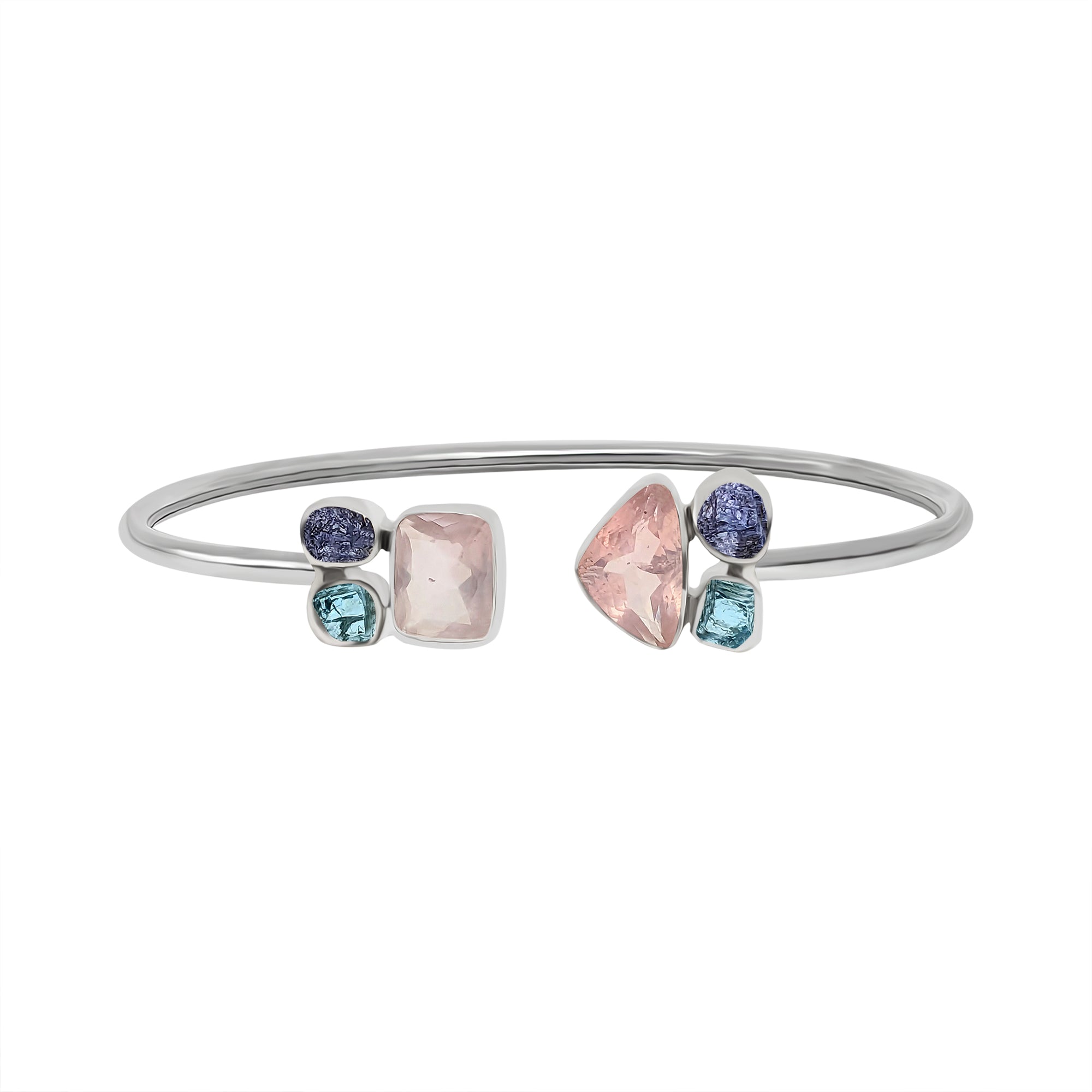 Rose Quartz Bangle_D83-21-5