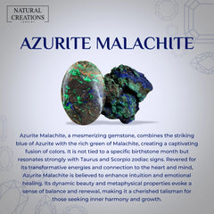 azurite malachite pendant