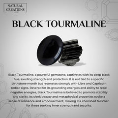 black tourmaline pendant