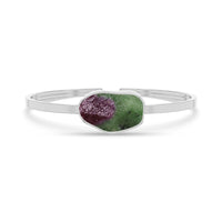 ruby-zoisite rough bracelet