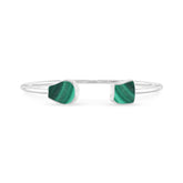 malachite twister bracelet