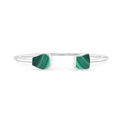 malachite twister bracelet