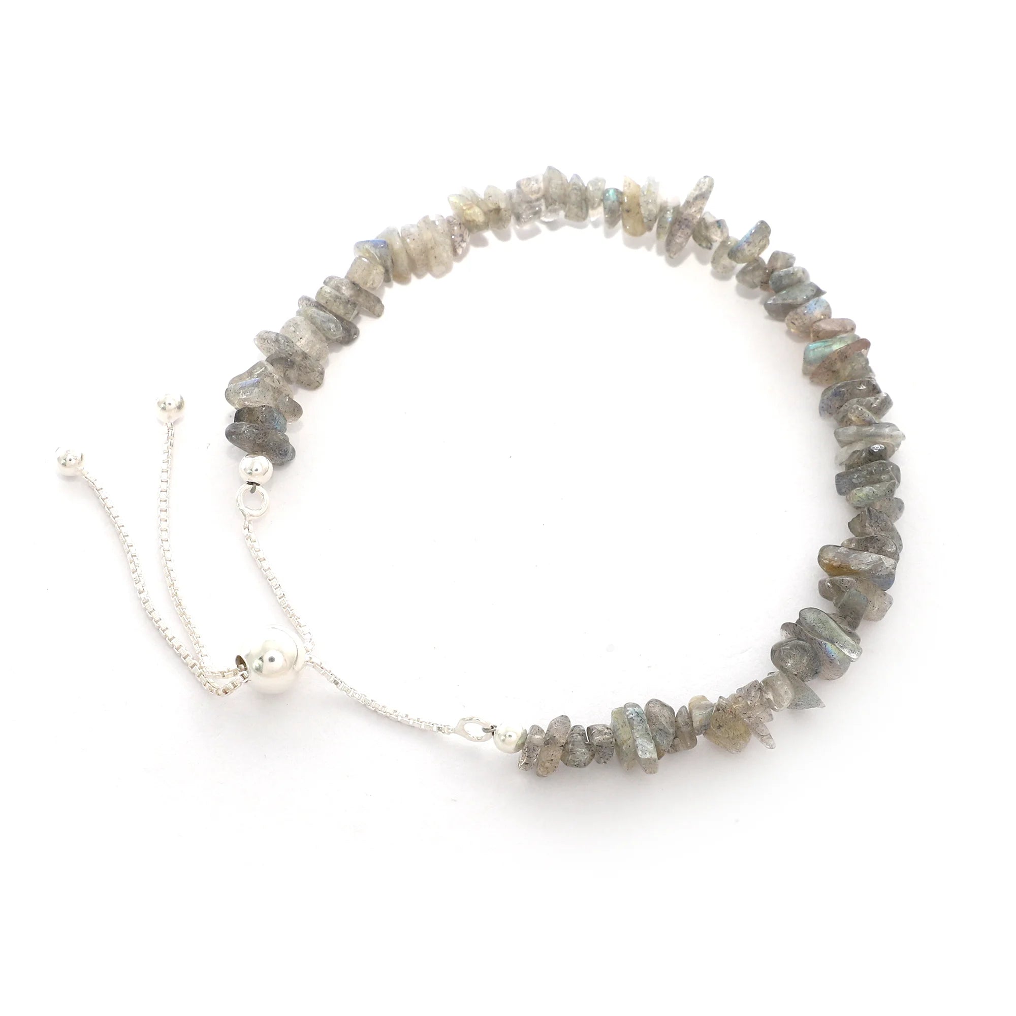 labradorite rough bracelet