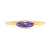 charoite rough bracelet