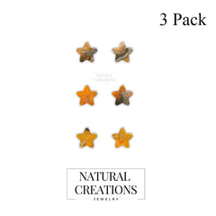 bumble bee slice earrings