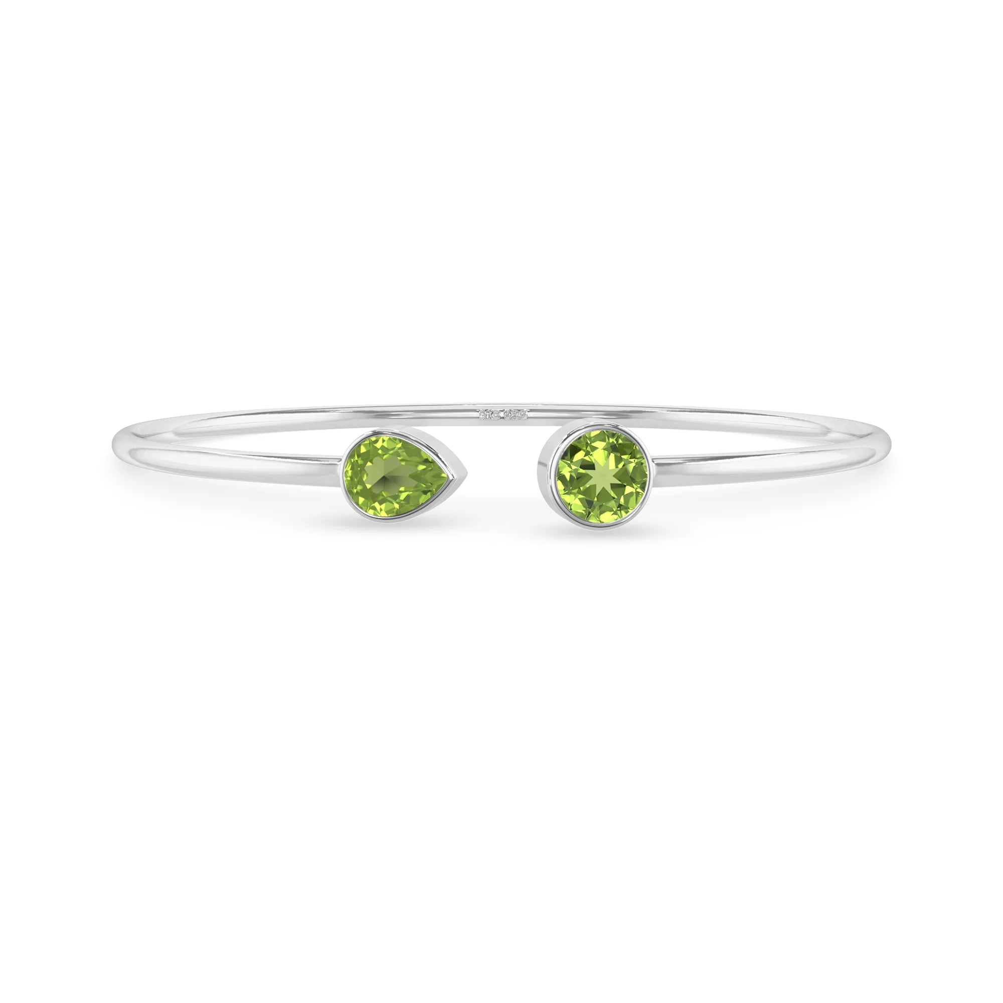 peridot cut bracelet