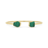 malachite twister bracelet