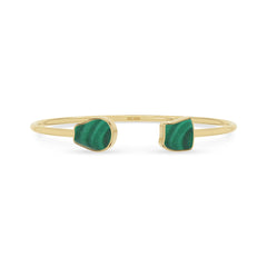 malachite twister bracelet