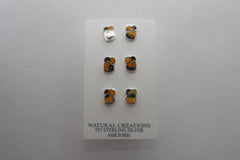 bumble bee slice earrings