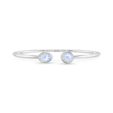 rainbow moonstone cut bracelet