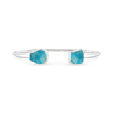 turquoise twister bracelet