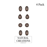 smoky quartz earrings