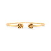 citrine cut bracelet