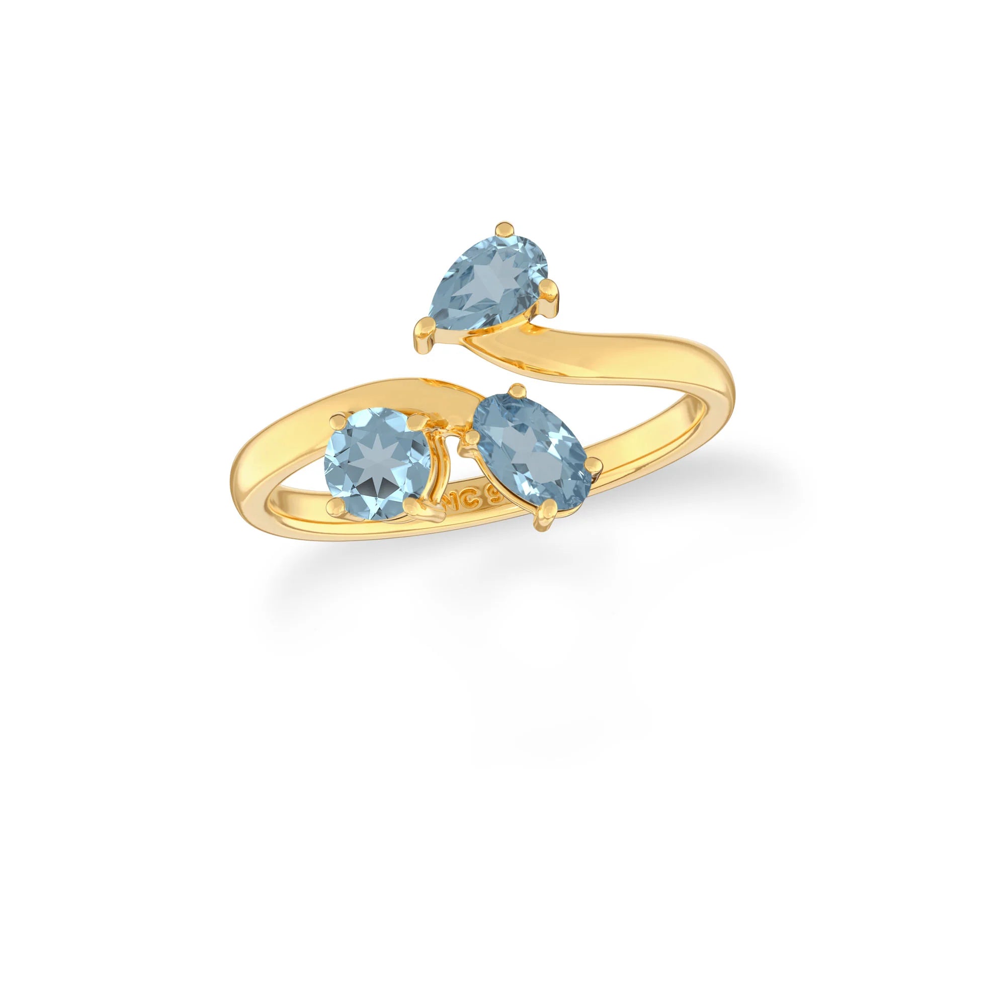 sky-blue-topaz prong-set ring