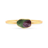 ruby-zoisite rough bracelet