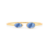 blue opal cab bracelet