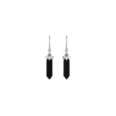 black tourmaline earrings