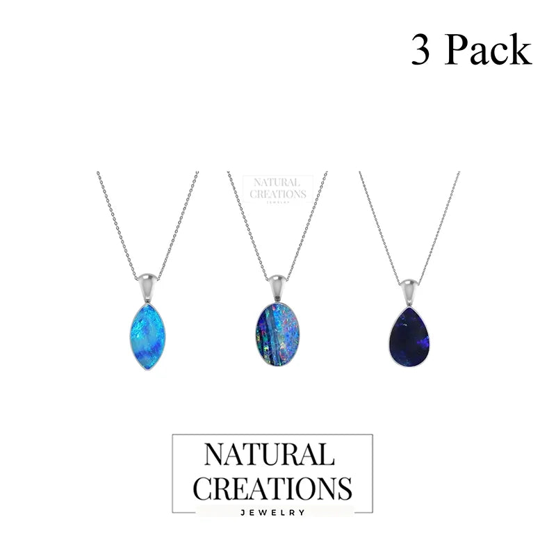 australian opal pendant