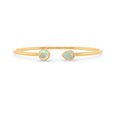 ethiopian opal cab bracelet