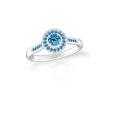 swiss blue topaz prong-set ring