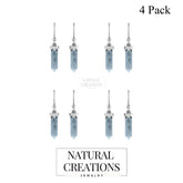 blue calcite earrings