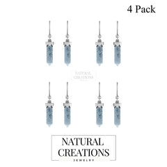 blue calcite earrings