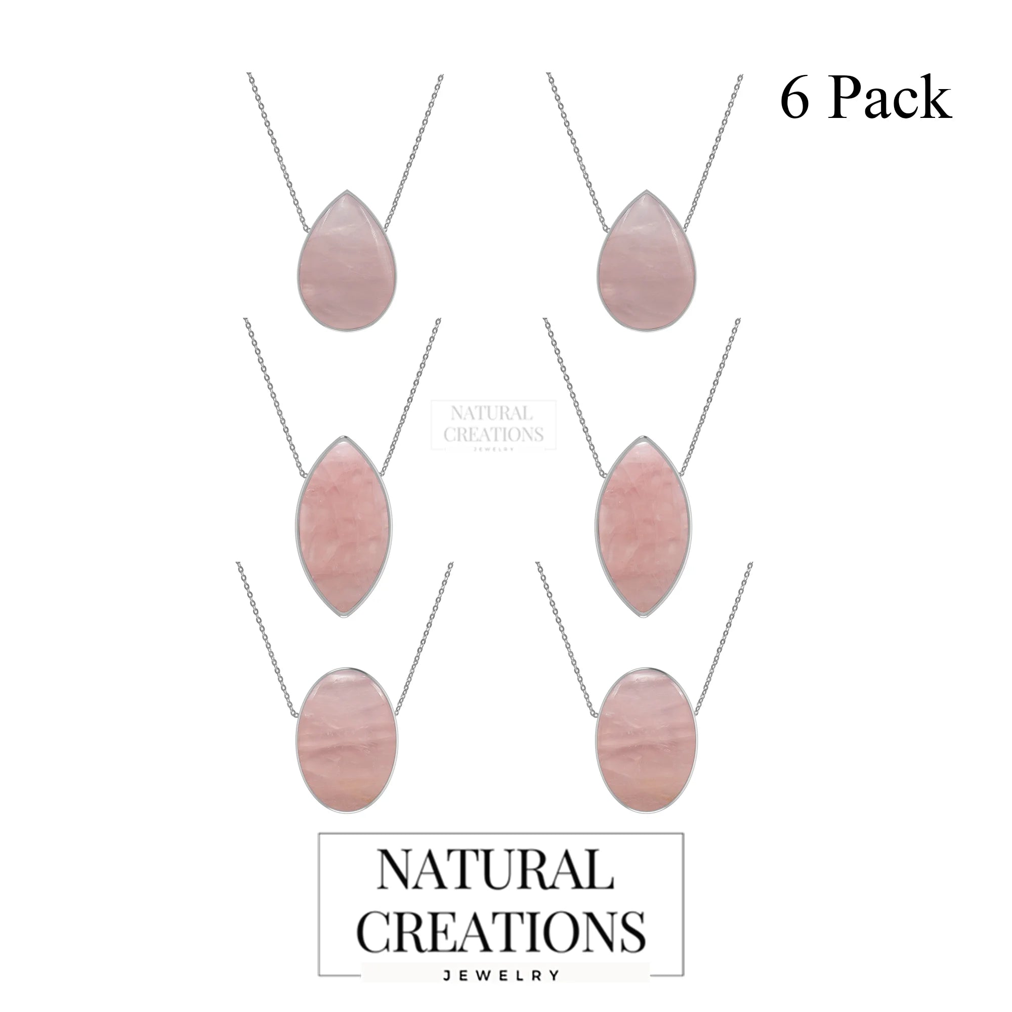 rose quartz pendant