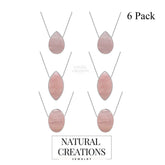 rose quartz pendant
