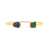 blue sapphire twister bracelet