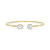 rainbow moonstone cut bracelet