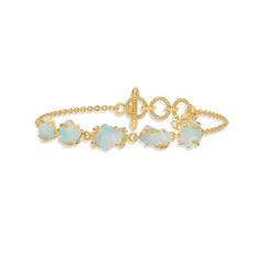 ethiopian opal rough bracelet