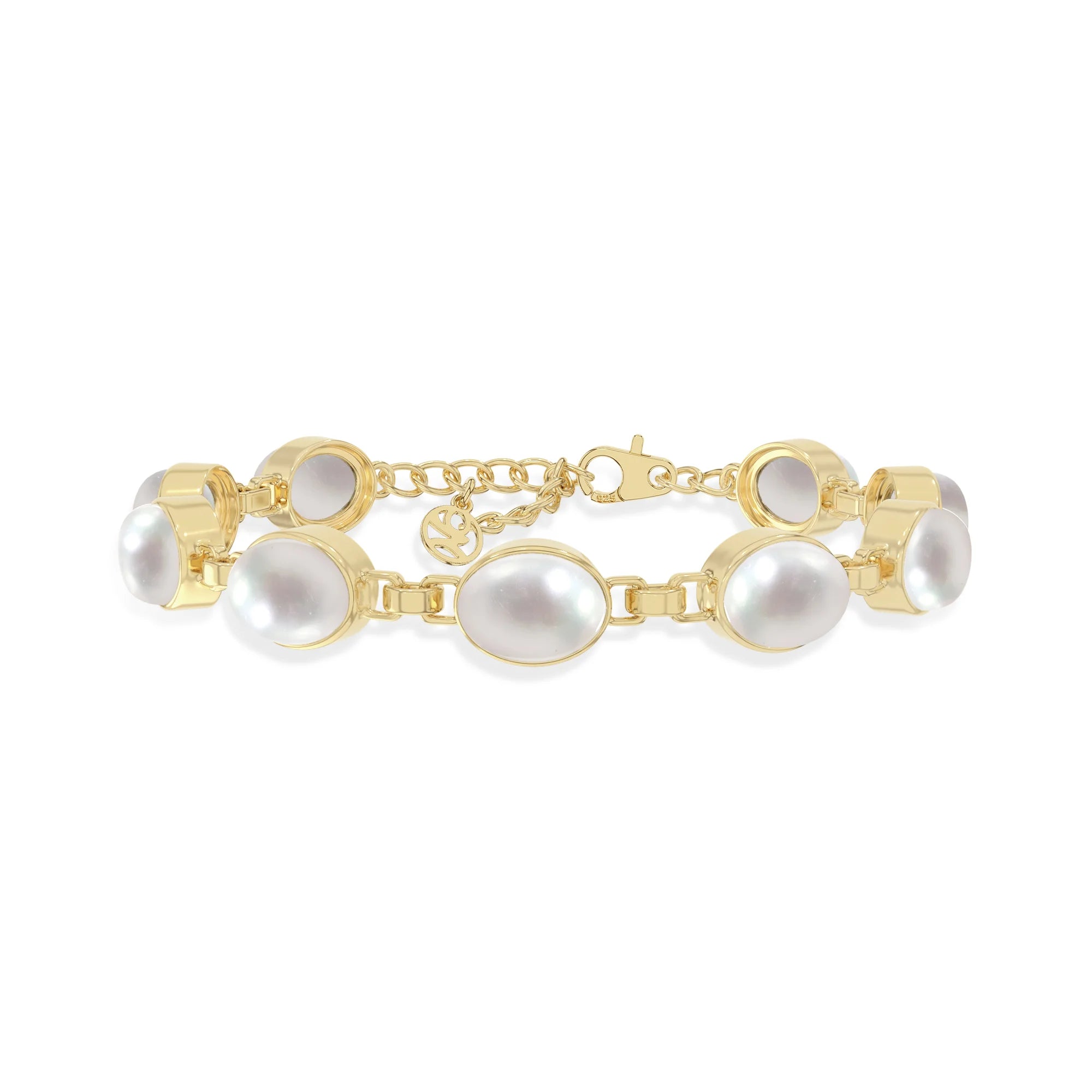 pearl chain bracelet