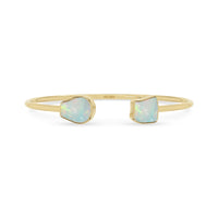 ethiopian opal twister bracelet