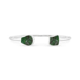 emerald twister bracelet