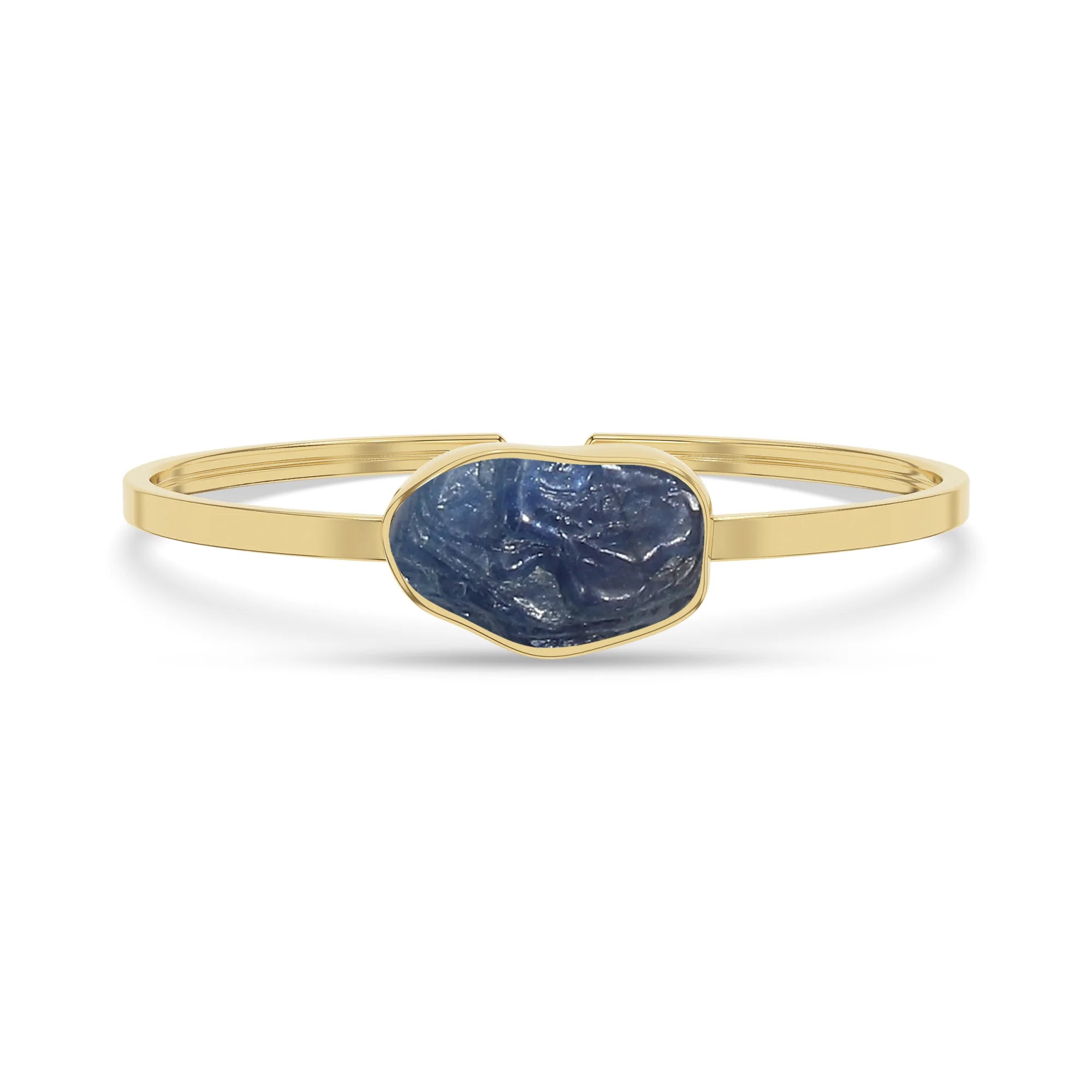 blue sapphire rough bracelet