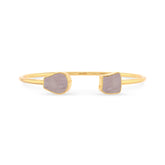 morganite twister bracelet