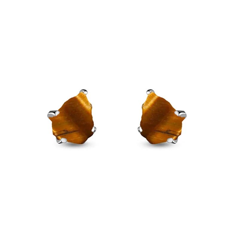 tiger eye earrings