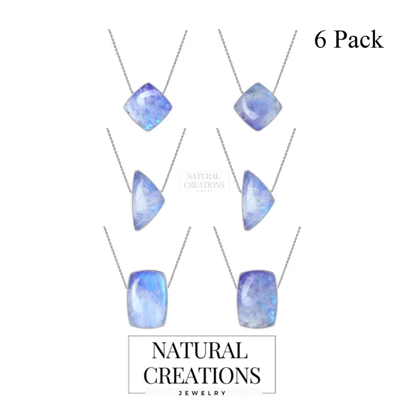 purple moonstone pendant