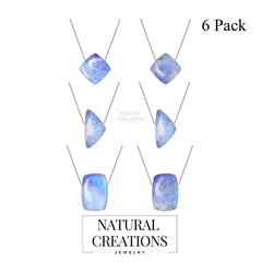 purple moonstone pendant