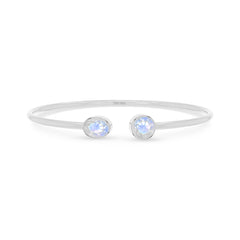 rainbow moonstone cut bracelet