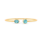 paraiba apatite cut bracelet