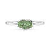 green-tourmaline rough bracelet