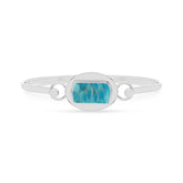turquoise rough bracelet