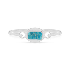 turquoise rough bracelet