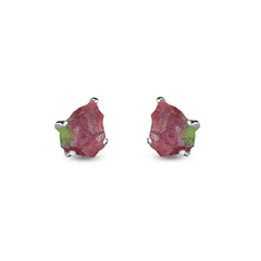ruby zoisite earrings