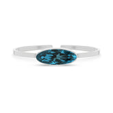 london-blue-topaz cut bracelet