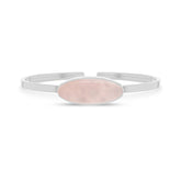 rose quartz rough bracelet