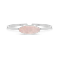 rose quartz rough bracelet